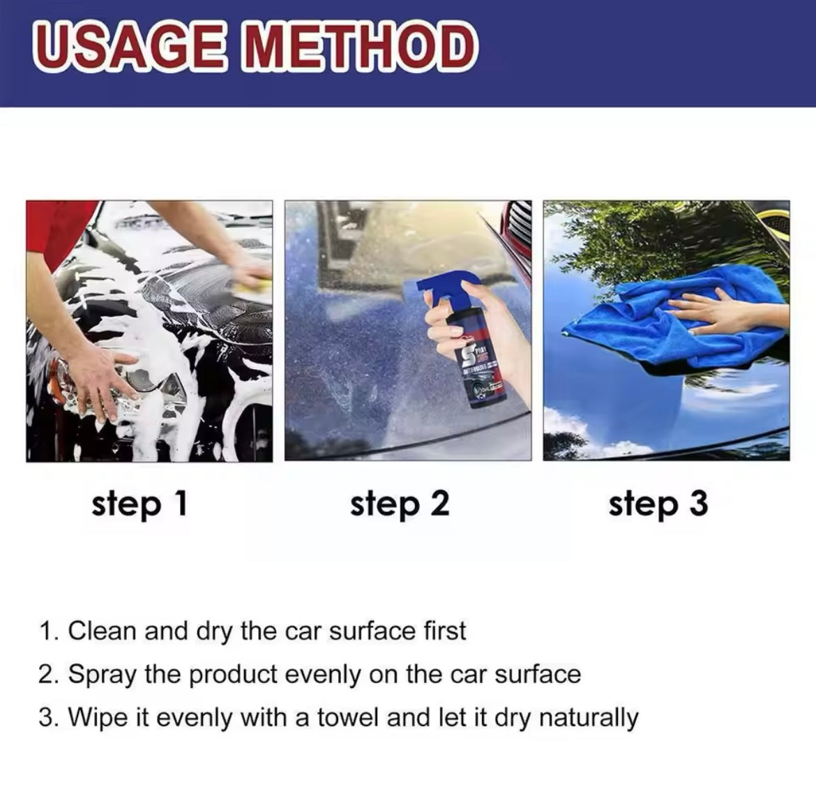 3u1 Sprej za popravku farbe za 🚙🚘🔥500 ml. AKCIJA VAŽI DO KRAJ DANA 1+1 Gratis 📍🇷🇸