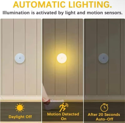 “LED pametna automatska noćna svetla sa senzorom pokreta”💡🔦🕯️
🏷️1+1 gratis samo 1290 din